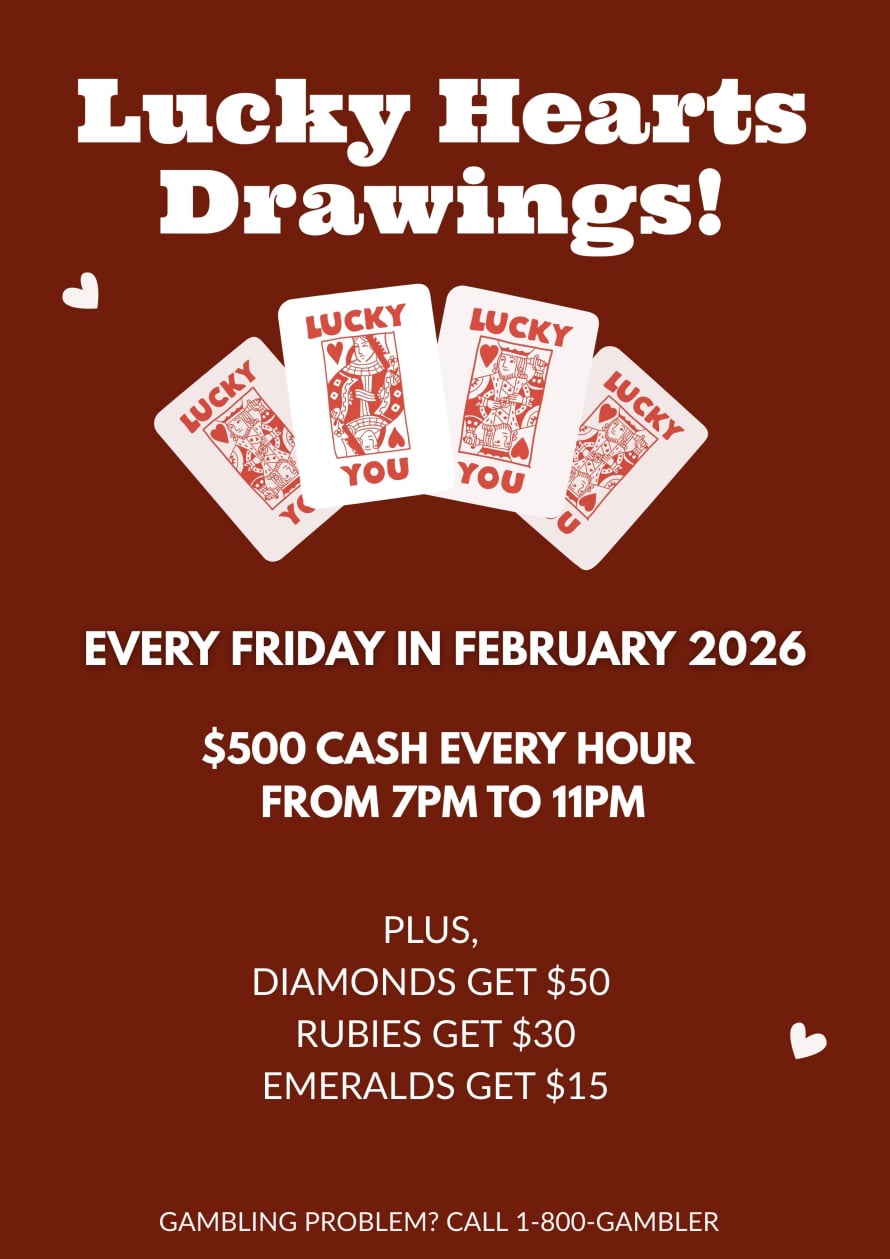 Lucky Hearts Drawling