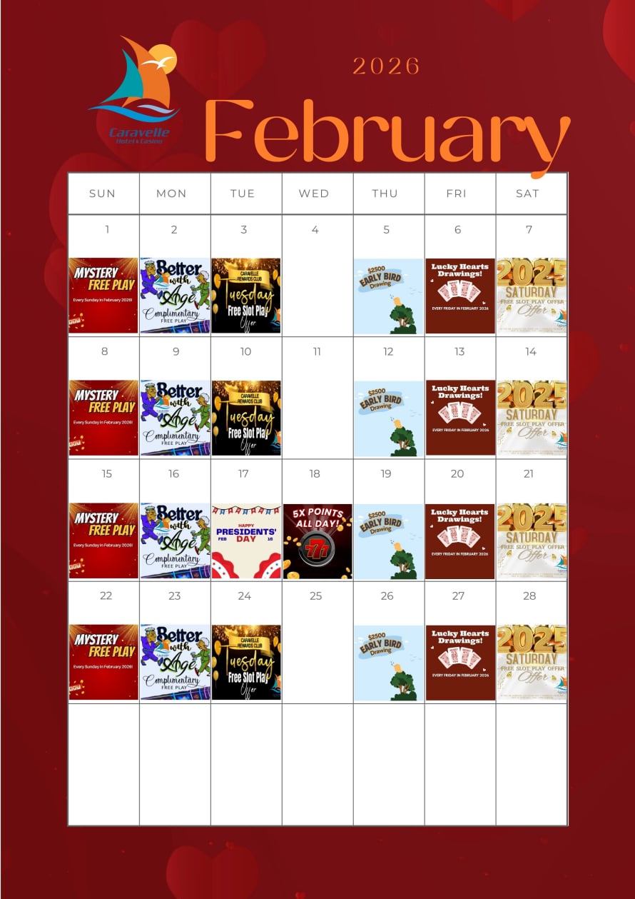 February 2026 Promotions Calendar